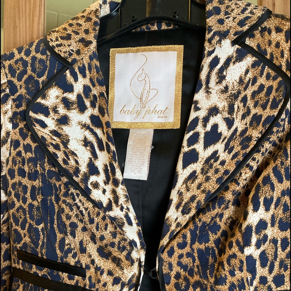 ✨Babyphat vintage 3/4 sleeve overcoat/jacket/blazer